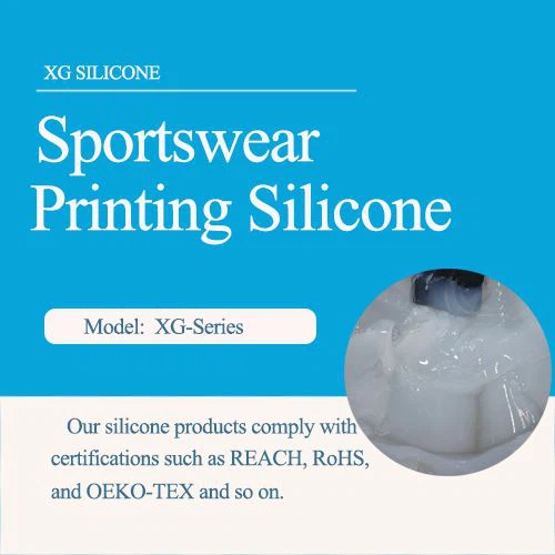 Gerilebilir Spor Giyim Baskısı İçin Silikon Mürekkep