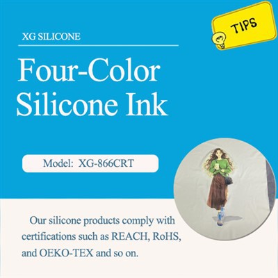 Dört-Renkli Silikon Mürekkep