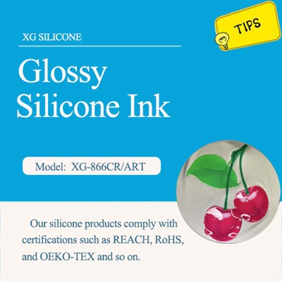 Dokulu Desenler İçin Silikon Mürekkep Baskı